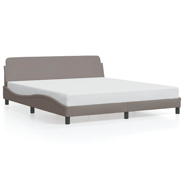 Bettgestell Dover Taupe 180x200 cm