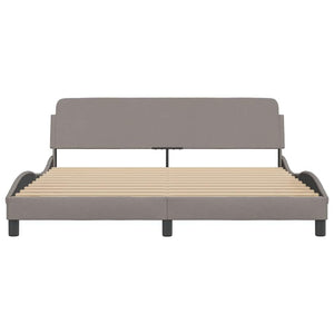 Bettgestell Dover Taupe 180x200 cm