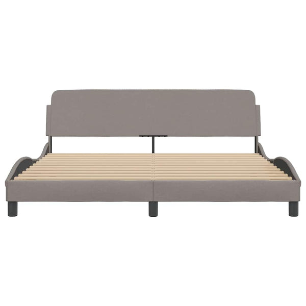 Bettgestell Dover Taupe 180x200 cm