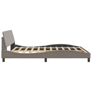 Bettgestell Dover Taupe 180x200 cm