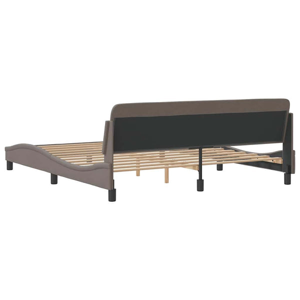 Bettgestell Dover Taupe 180x200 cm