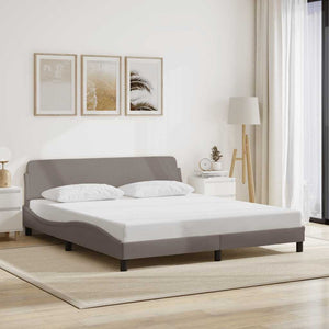Bettgestell Dover Taupe 180x200 cm