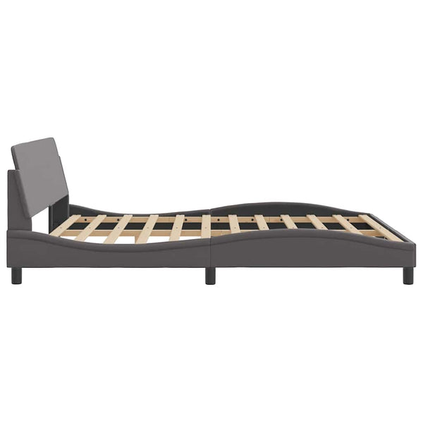 Bettgestell Dover Grau 180x200 cm