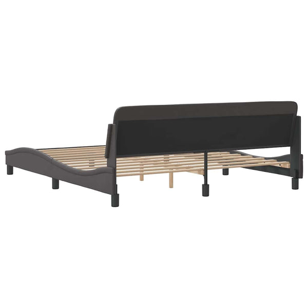 Bettgestell Dover Grau 180x200 cm