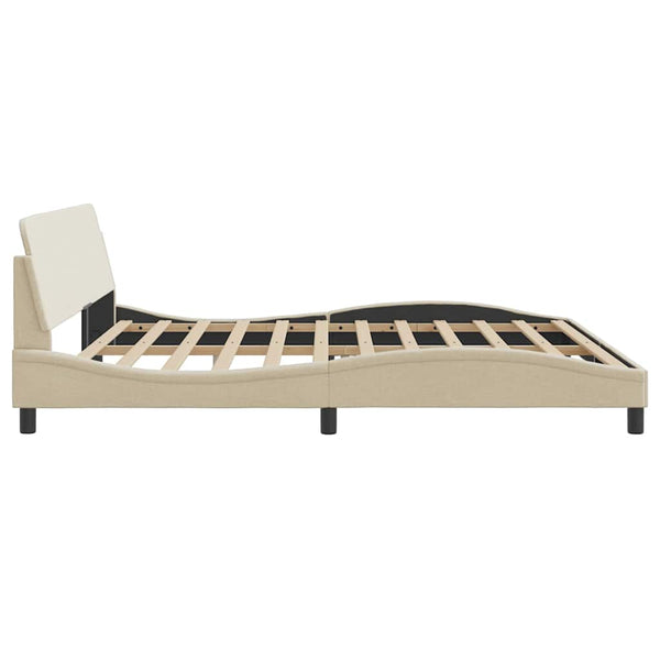 Bettgestell Dover Creme 200x200 cm
