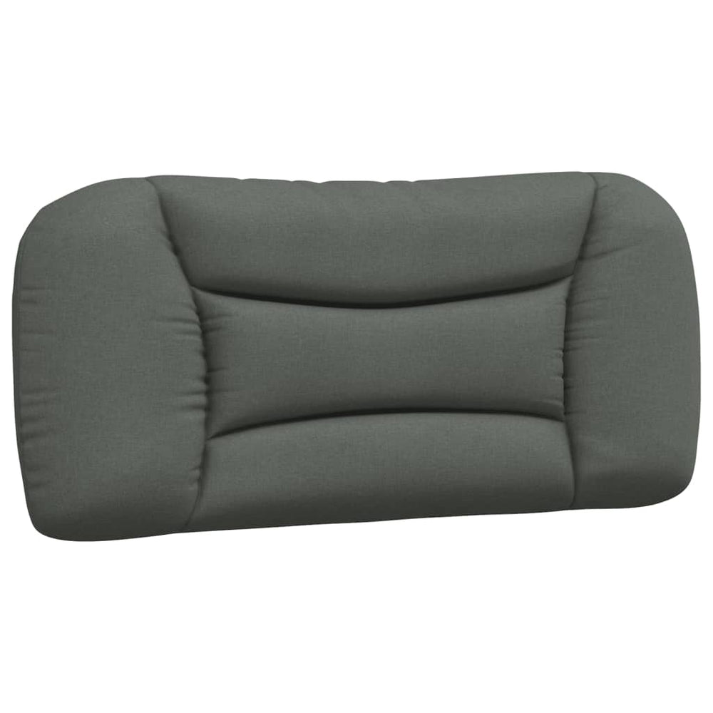 Kopfteil Kissen Dunkelgrau 80 cm
