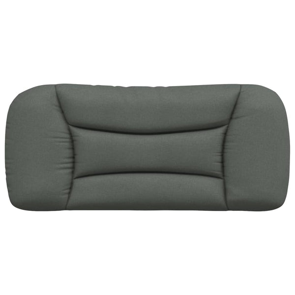 Kopfteil Kissen Dunkelgrau 80 cm