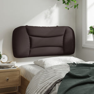 Kopfteil Kissen Dunkelbraun 80 cm