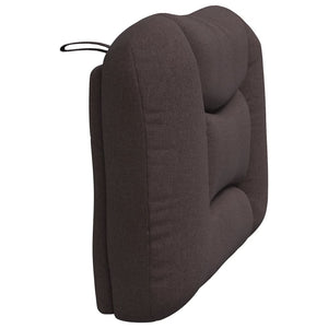 Kopfteil Kissen Dunkelbraun 80 cm
