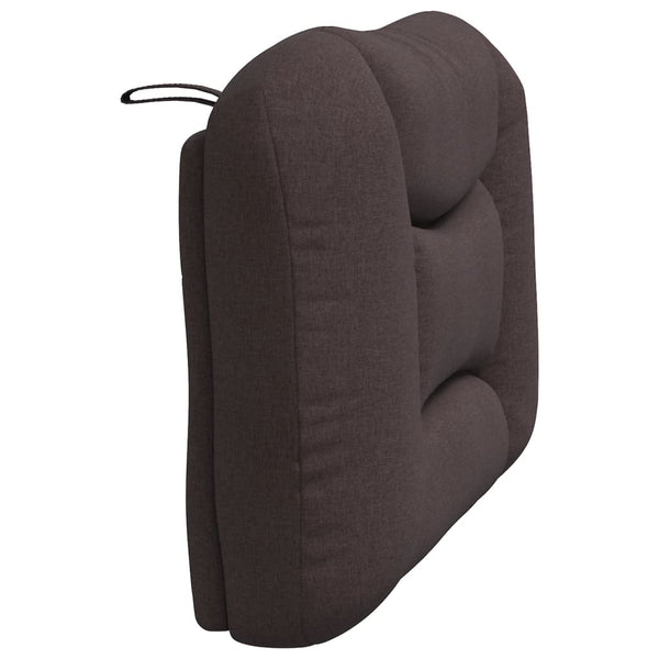 Kopfteil Kissen Dunkelbraun 80 cm