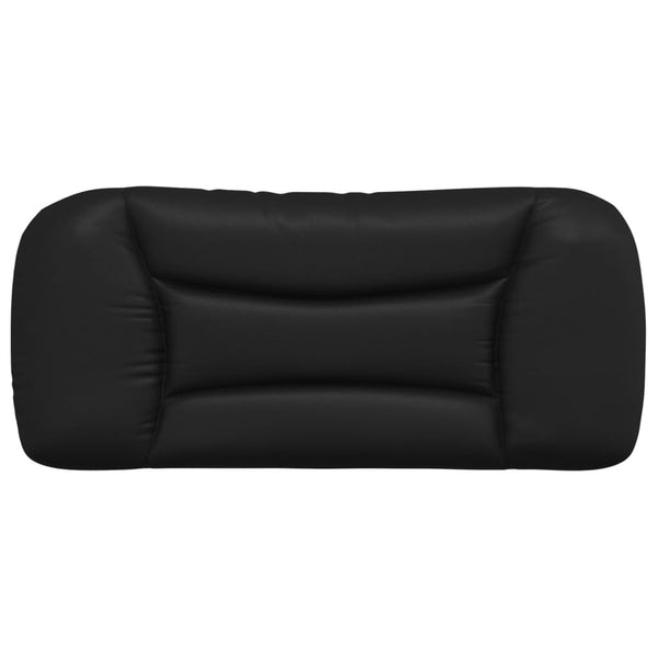 Kopfteil Kissen Hvar Schwarz 80cm Kunstleder
