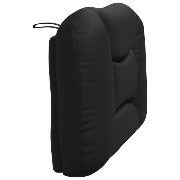 Kopfteil Kissen Hvar Schwarz 80cm Kunstleder
