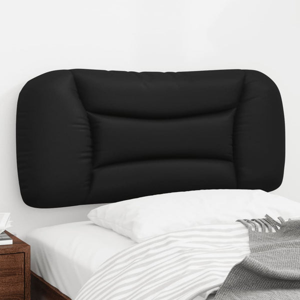 Kopfteil Kissen Hvar Schwarz 80cm Kunstleder