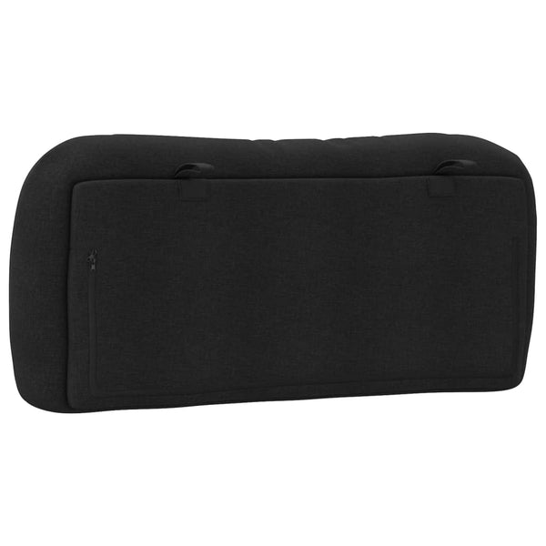 Kopfteil Kissen Hvar Schwarz 90 cm