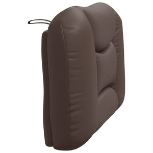 Kopfteil Kissen Hvar Braun 90cm Kunstleder