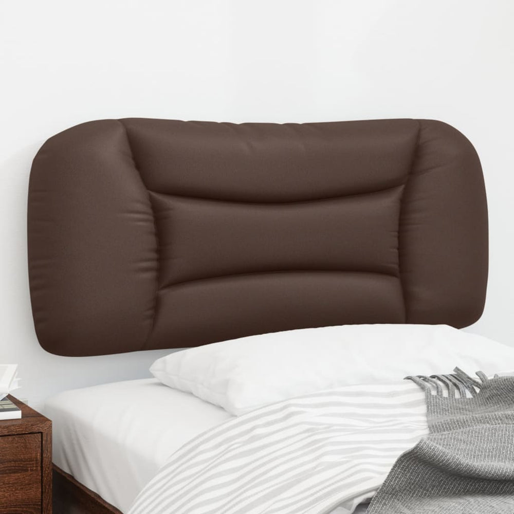 Kopfteil Kissen Hvar Braun 90cm Kunstleder