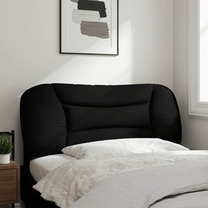 Schwarzes Kopfteilkissen Hvar, 100 cm