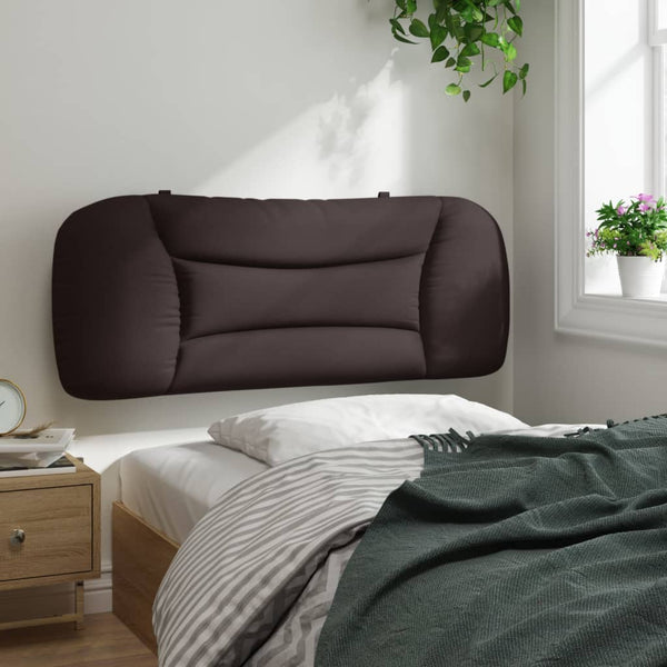 Kopfteil Kissen Dunkelbraun 100cm