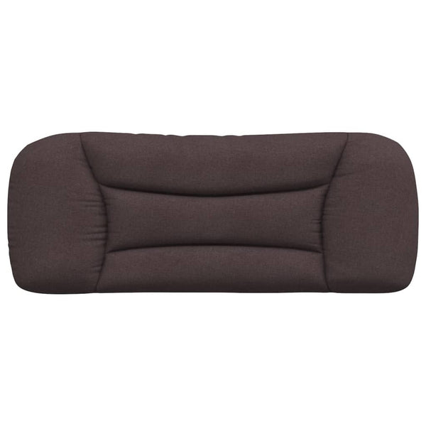 Kopfteil Kissen Dunkelbraun 100cm