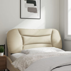 Kopfteil Kissen Creme Stoff 100 cm