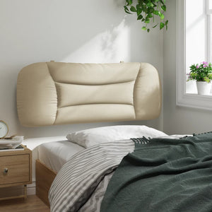 Kopfteil Kissen Creme Stoff 100 cm