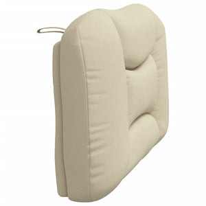 Kopfteil Kissen Creme Stoff 100 cm