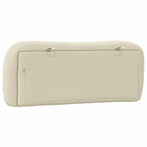 Kopfteil Kissen Creme Stoff 100 cm