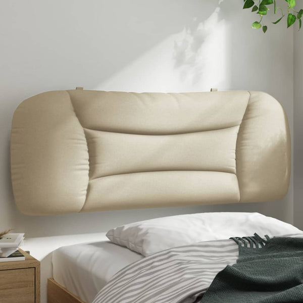 Kopfteil Kissen Creme Stoff 100 cm