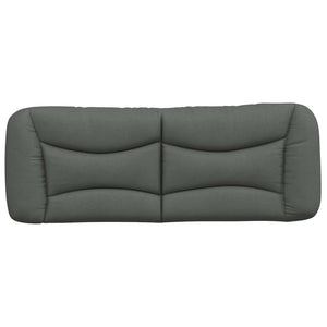 Kopfteil Kissen Hvar Dunkelgrau 120 cm