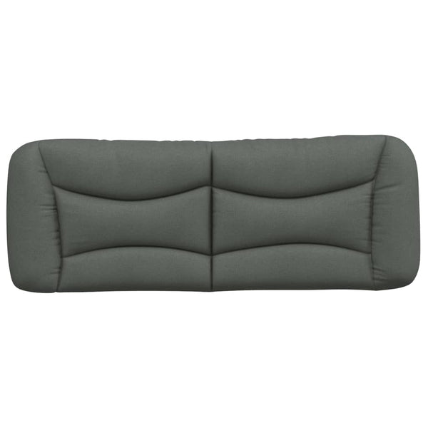 Kopfteil Kissen Hvar Dunkelgrau 120 cm