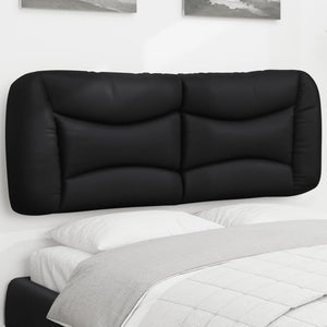 Schwarzes Kopfteil-Kissen Hvar, 120 cm
