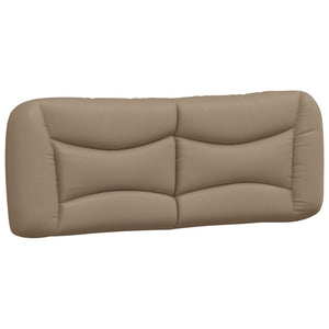 Kopfteil Kissen Hvar Cappuccino-Braun 120 cm