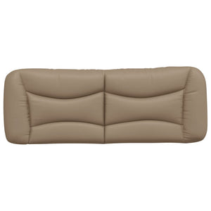 Kopfteil Kissen Hvar Cappuccino-Braun 120 cm