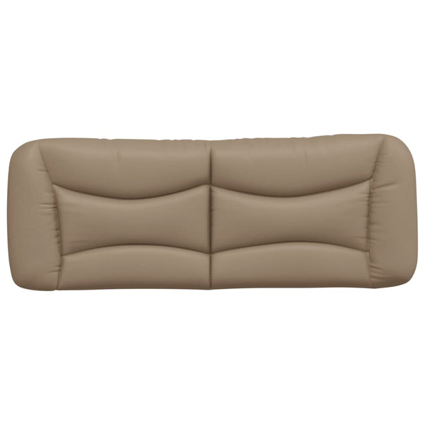 Kopfteil Kissen Hvar Cappuccino-Braun 120 cm