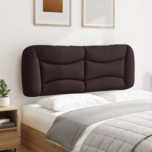 Kopfteil Kissen Dunkelbraun 140 cm