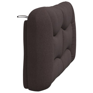 Kopfteil Kissen Dunkelbraun 140 cm