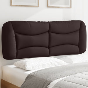 Kopfteil Kissen Dunkelbraun 140 cm