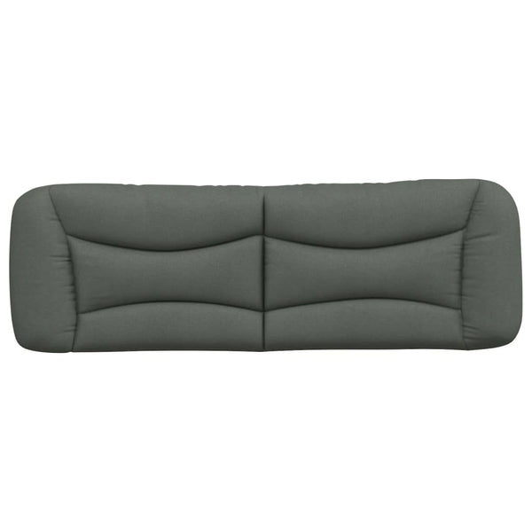 Kopfteil Kissen Hvar Dunkelgrau 160 cm
