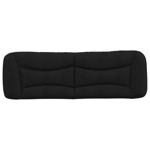 Kopfteil Kissen Hvar Schwarz 160cm