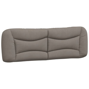 Kopfteil Kissen Hvar Taupe Stoff 160cm