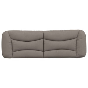Kopfteil Kissen Hvar Taupe Stoff 160cm