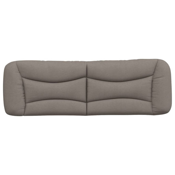 Kopfteil Kissen Hvar Taupe Stoff 160cm
