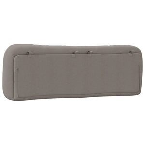 Kopfteil Kissen Hvar Taupe Stoff 160cm