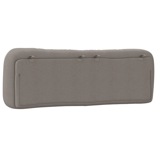 Kopfteil Kissen Hvar Taupe Stoff 160cm