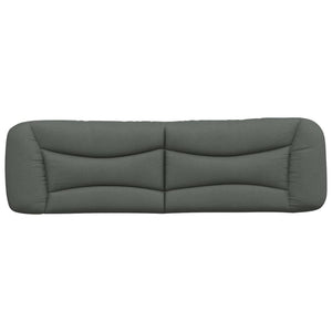 Kopfteil-Kissen Hvar Dunkelgrau 180 cm