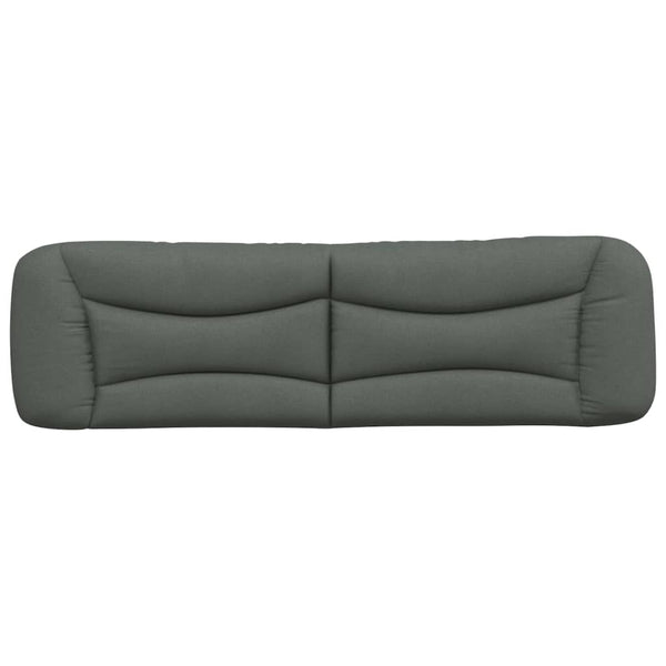 Kopfteil-Kissen Hvar Dunkelgrau 180 cm