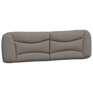 Kopfteil-Kissen Hvar Taupe 180 cm