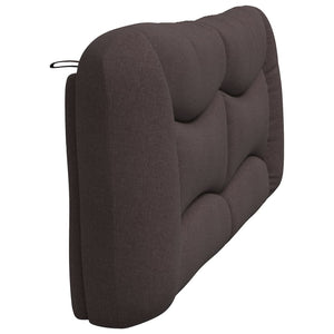 Kopfteil Kissen Dunkelbraun 200 cm