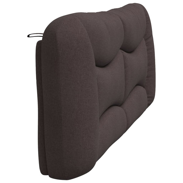Kopfteil Kissen Dunkelbraun 200 cm