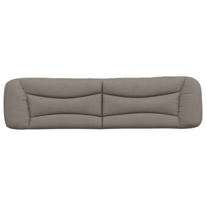 Kopfteil Kissen Hvar Taupe 200 cm